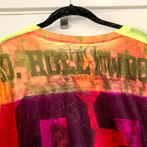 Dirty Hollywood Multi-color Fine Mesh Jersey large - Picture 6 of 7